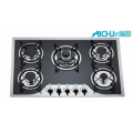 7MM Tempered Glass 5 Burners Gas Hob